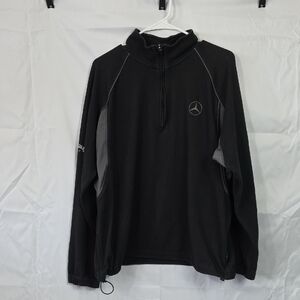 Callaway & Mercedes Black & Gray Performance Jacket Mens XL (M177) X Series